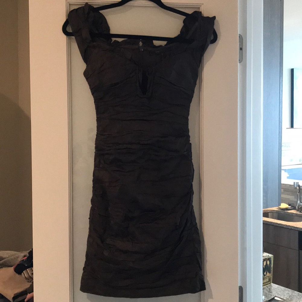 BCBG off the shoulder mini